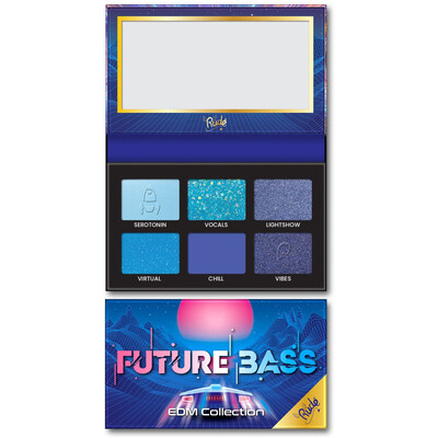 RUDE EDM Collection Eyeshadow Palette - Future Bass