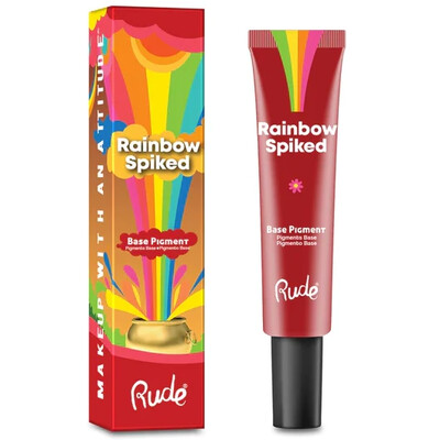 RUDE Rainbow Spiked Vibrant Colors Base Pigment - Red