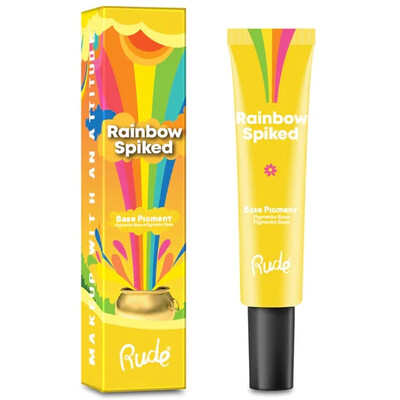 RUDE Rainbow Spiked Vibrant Colors Base Pigment - Yellow