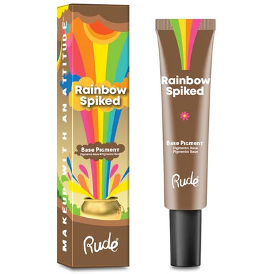 RUDE Rainbow Spiked Vibrant Colors Base Pigment - Brown