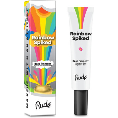 RUDE Rainbow Spiked Vibrant Colors Base Pigment - White