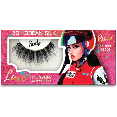 RUDE Luxe 3D Korean Silk Lashes - Believe