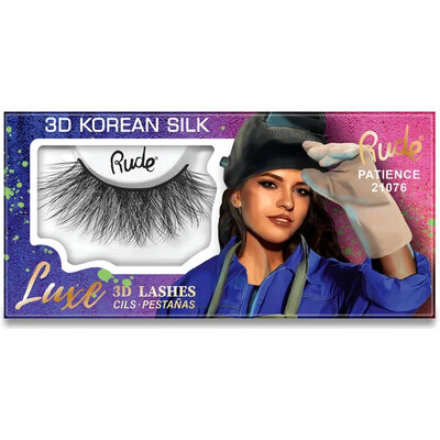 RUDE Luxe 3D Korean Silk Lashes - Patience