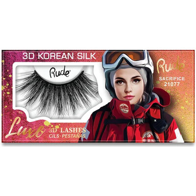 RUDE Luxe 3D Korean Silk Lashes - Sacrifice