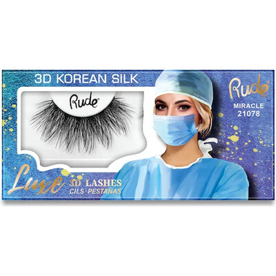 RUDE Luxe 3D Korean Silk Lashes - Miracle
