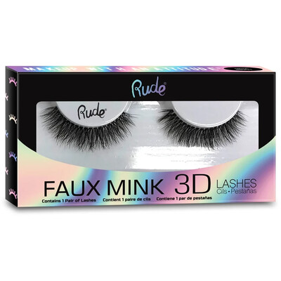 RUDE Lush - Faux Mink 3D Lashes - Accentuate